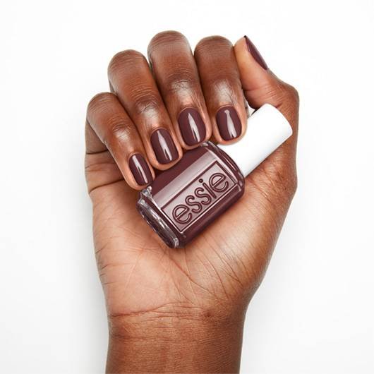 So simple and pretty light brown nails. | Neutral nail art designs, Nail  colors, Pretty nails