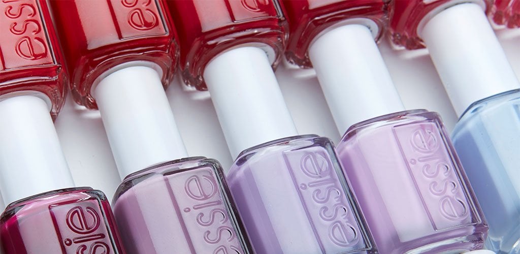 essie enamel nail polish range